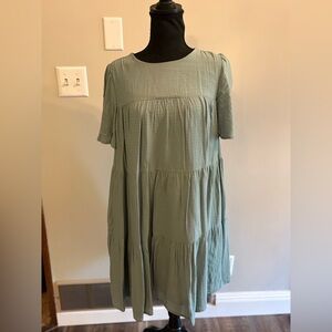 MELLODAY Sage Green Dress